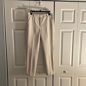 H&M Cream Women's Trousers